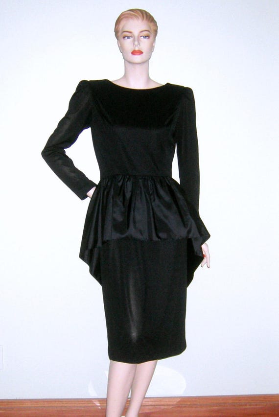 Vintage 1960s Victor Costa Dress/ Couture/ Avante… - image 1