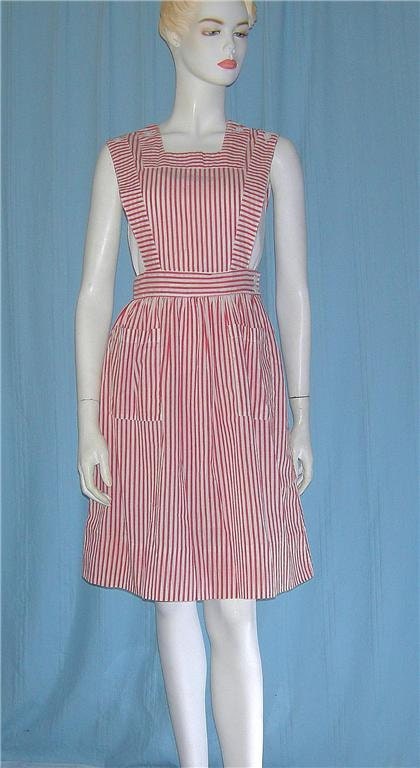 50s 60s Vintage CANDY STRIPER Volunteer Uniform Nurse Dress | Etsy