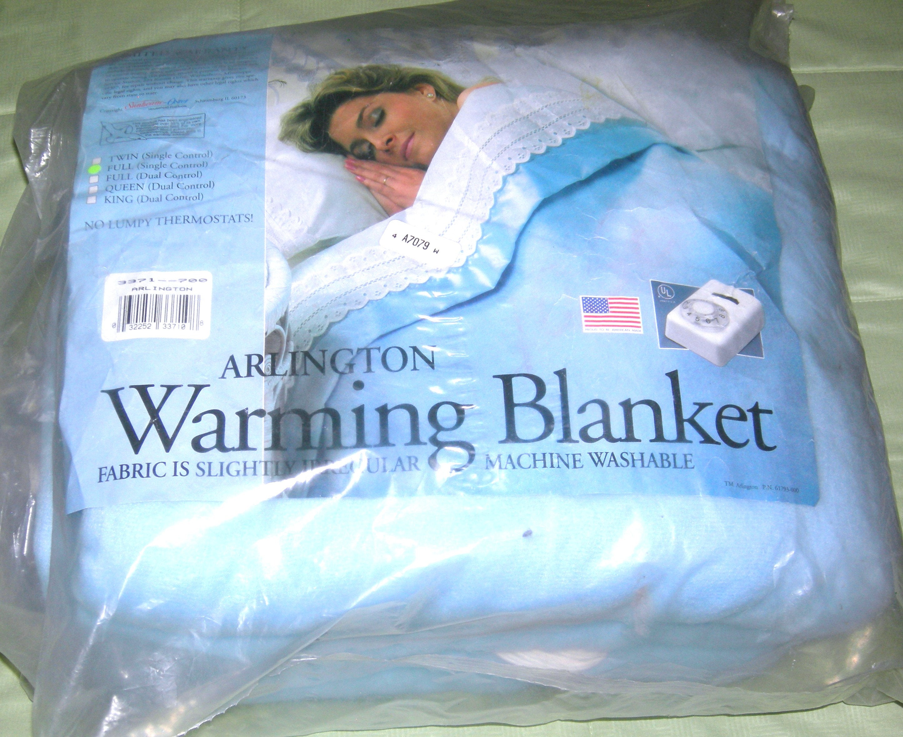 Vintage SUNBEAM ELECTRIC Blanket/ Full Size/ Single Control/ - Etsy UK