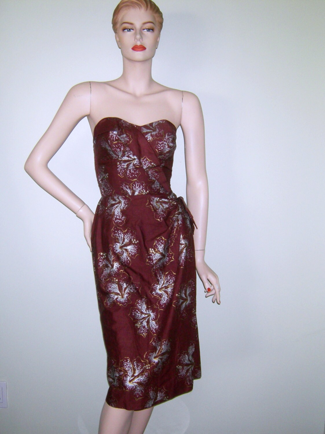 Alfred shaheen dress clearance