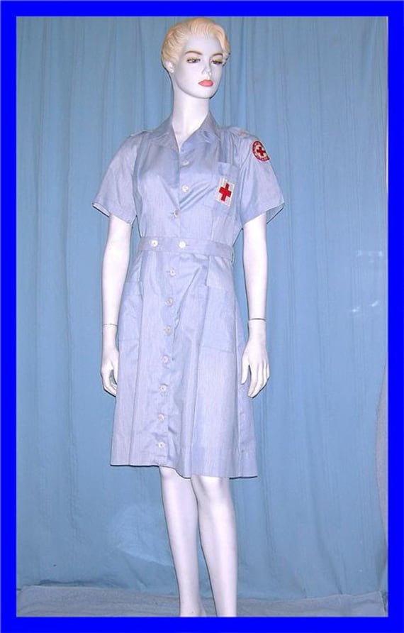 red cross dress uniform American Red Cross uniform, ca 1957 - 1960