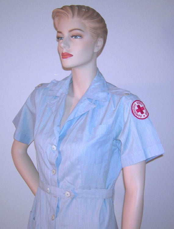 WWII Vintage 1940s 1950s AMERICAN RED Cross Volun… - image 4