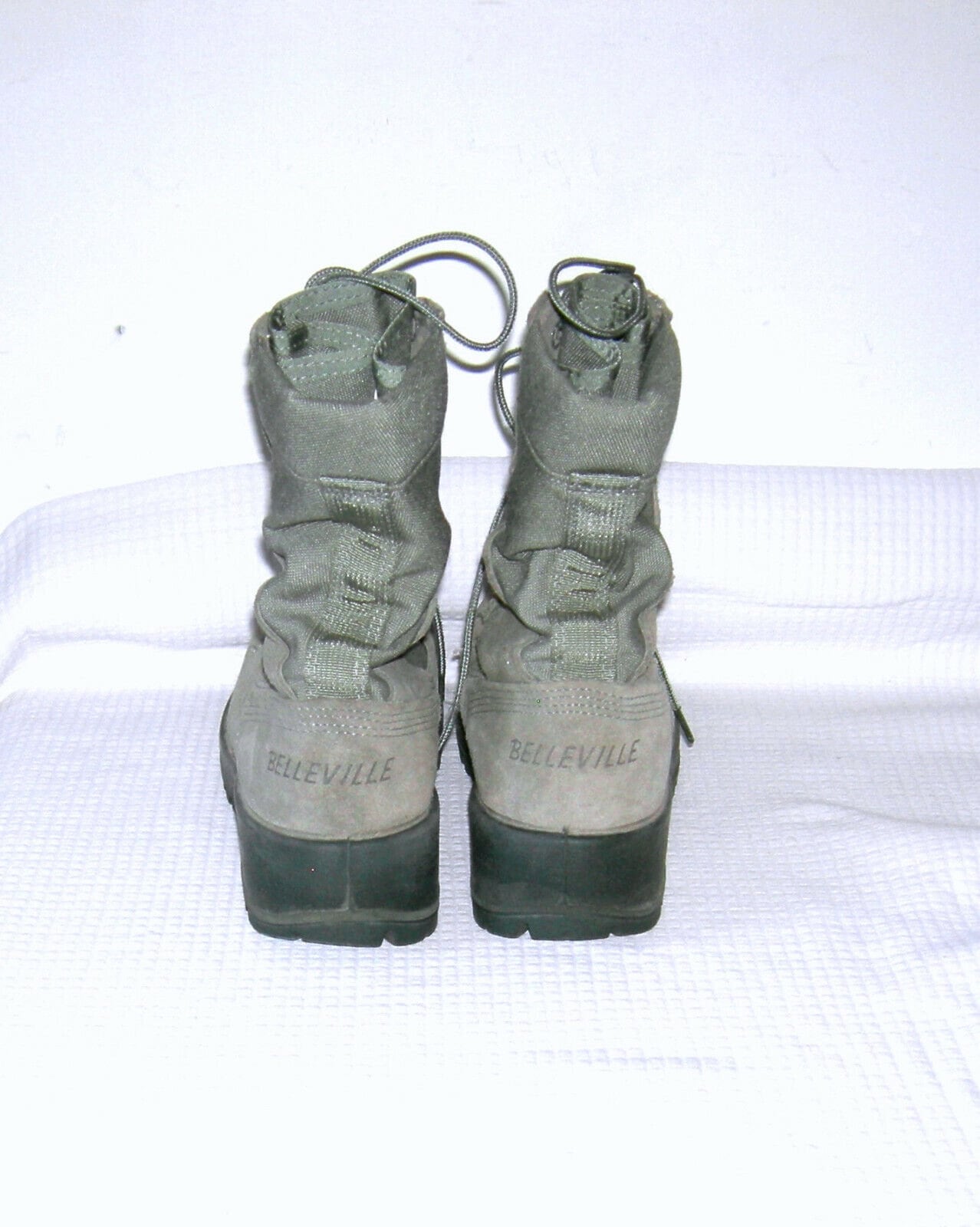 Belleville 600 Hot Weather Military Combat Boot Mens 10.5 Green Lace Up Tactical Military Combat Boots Belleville 600 Men main image 3