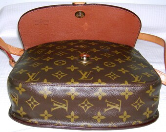 Louis Vuitton - Authenticated Saint Cloud Handbag - Leather Brown for Women, Good Condition