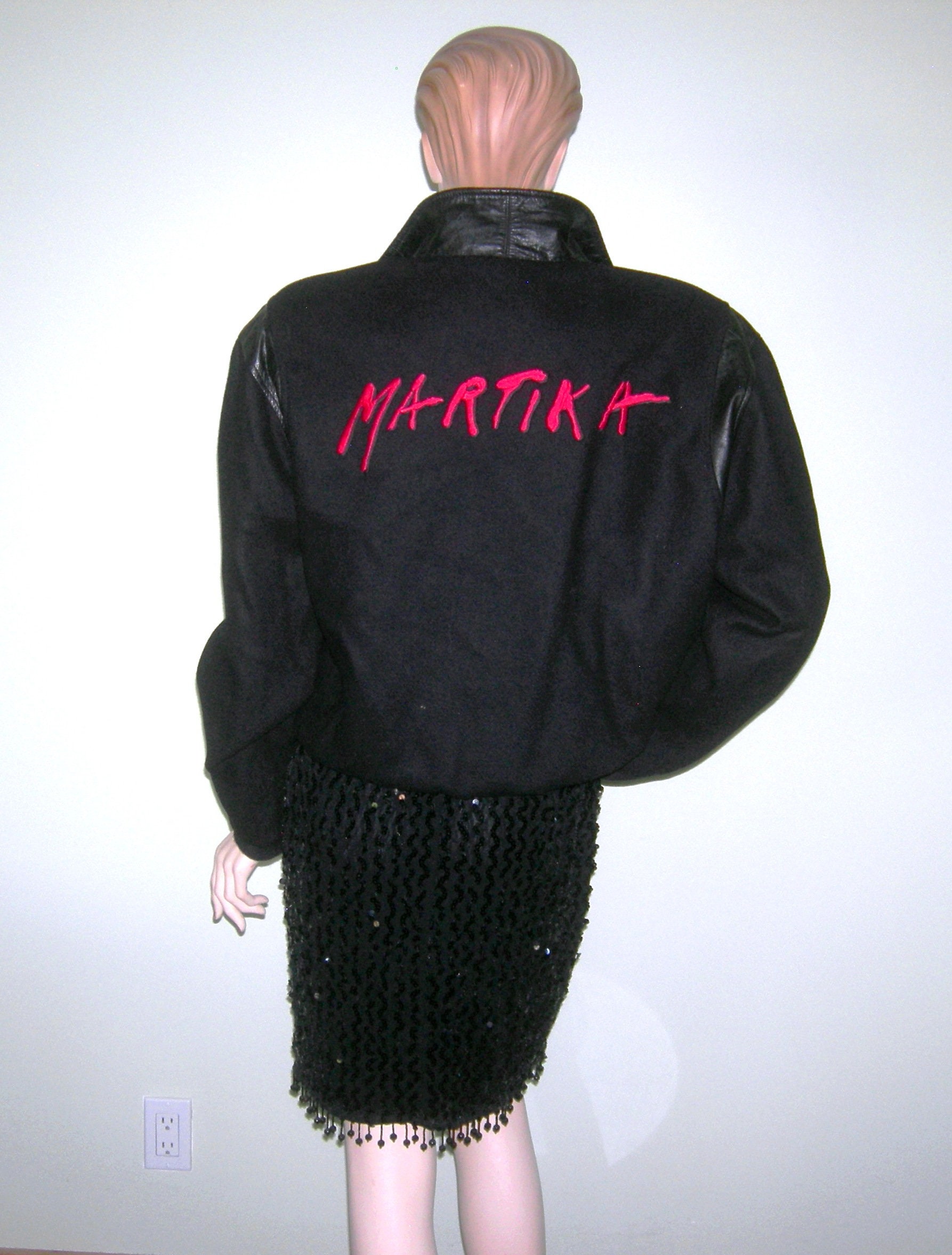Vintage MARTIKA Owned Jacket/ 80s Pop Icon 