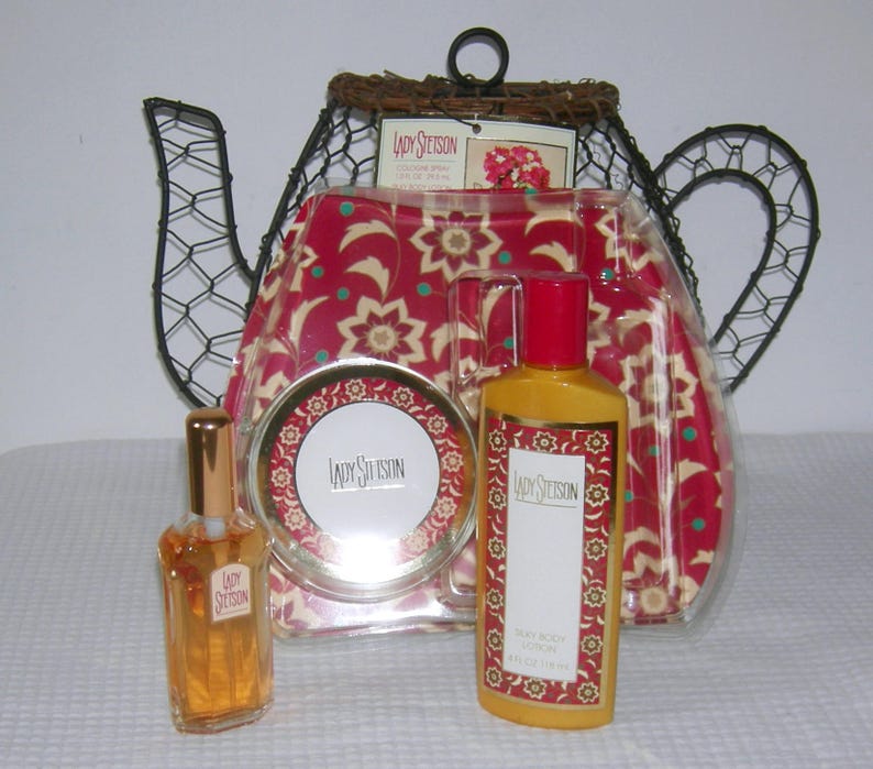 Rare COTY LADY STETSON Cololgne/ 1 oz Spray/ Perfumed Dusting Etsy