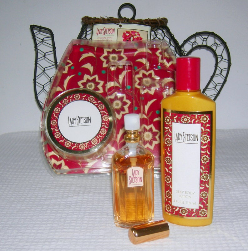 Rare COTY LADY STETSON Cololgne/ 1 oz Spray/ Perfumed Dusting Etsy