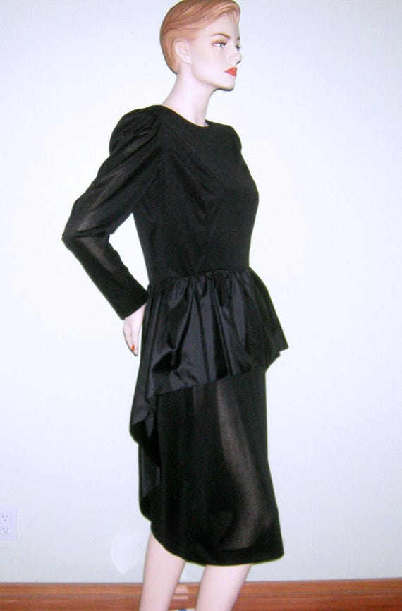 Vintage 1960s Victor Costa Dress/ Couture/ Avante… - image 4