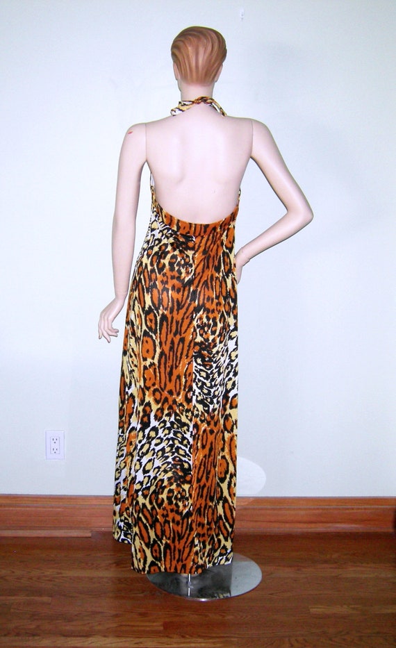 Vintage 1960s Robby Len Fashions Leopard Print Ha… - image 7