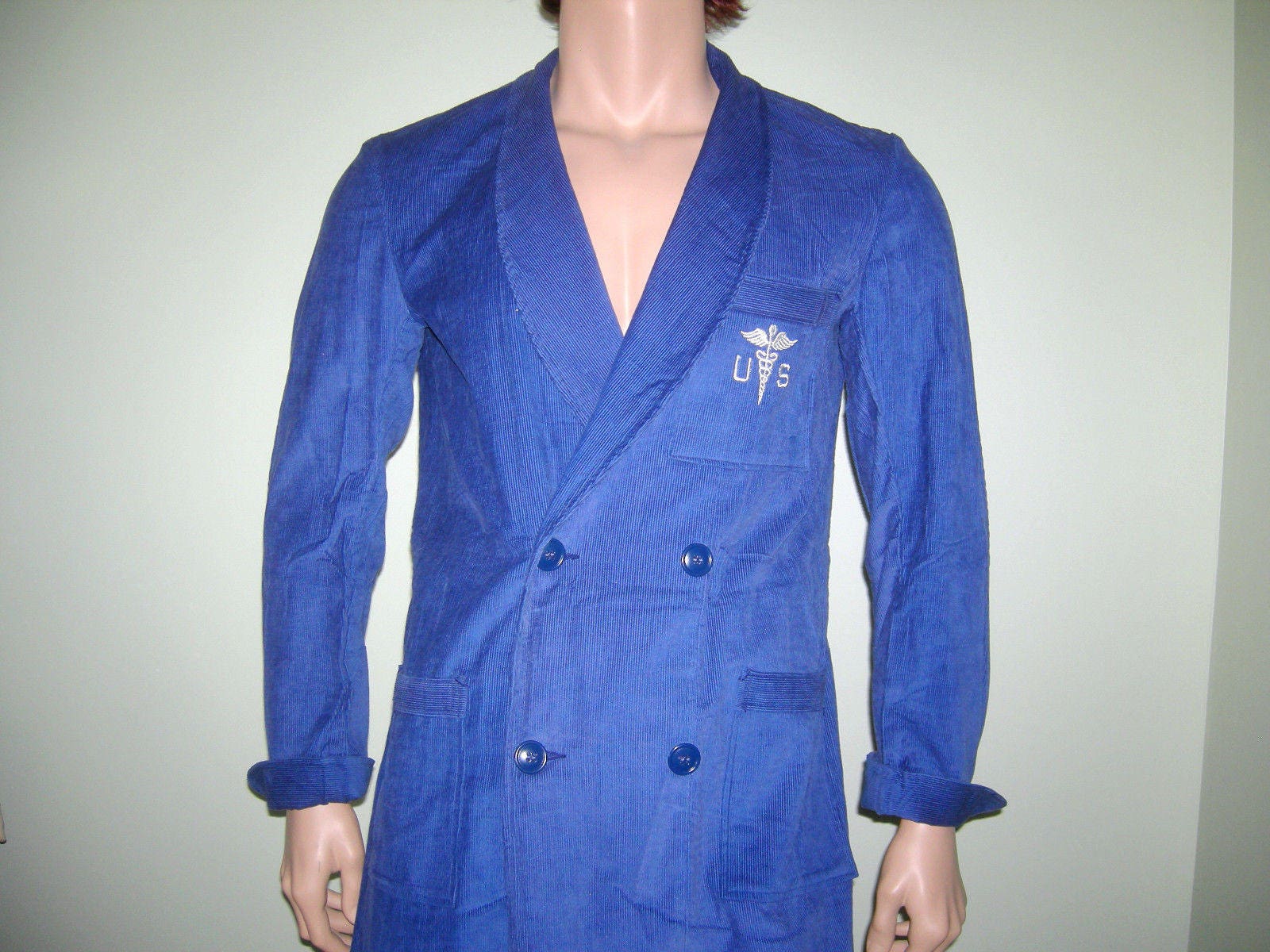 40S VINTAGE US ARMY WW2 MEDICAL JACKET