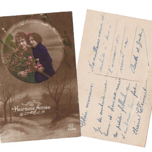 Cartolina antica francese