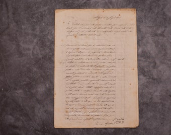 Document italien antique de 1878 (046)