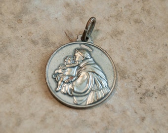 Vintage italian catholic medal (002)