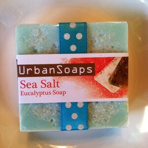 Urban Soaps Sea Salt Eucalyptus Handmade Soap