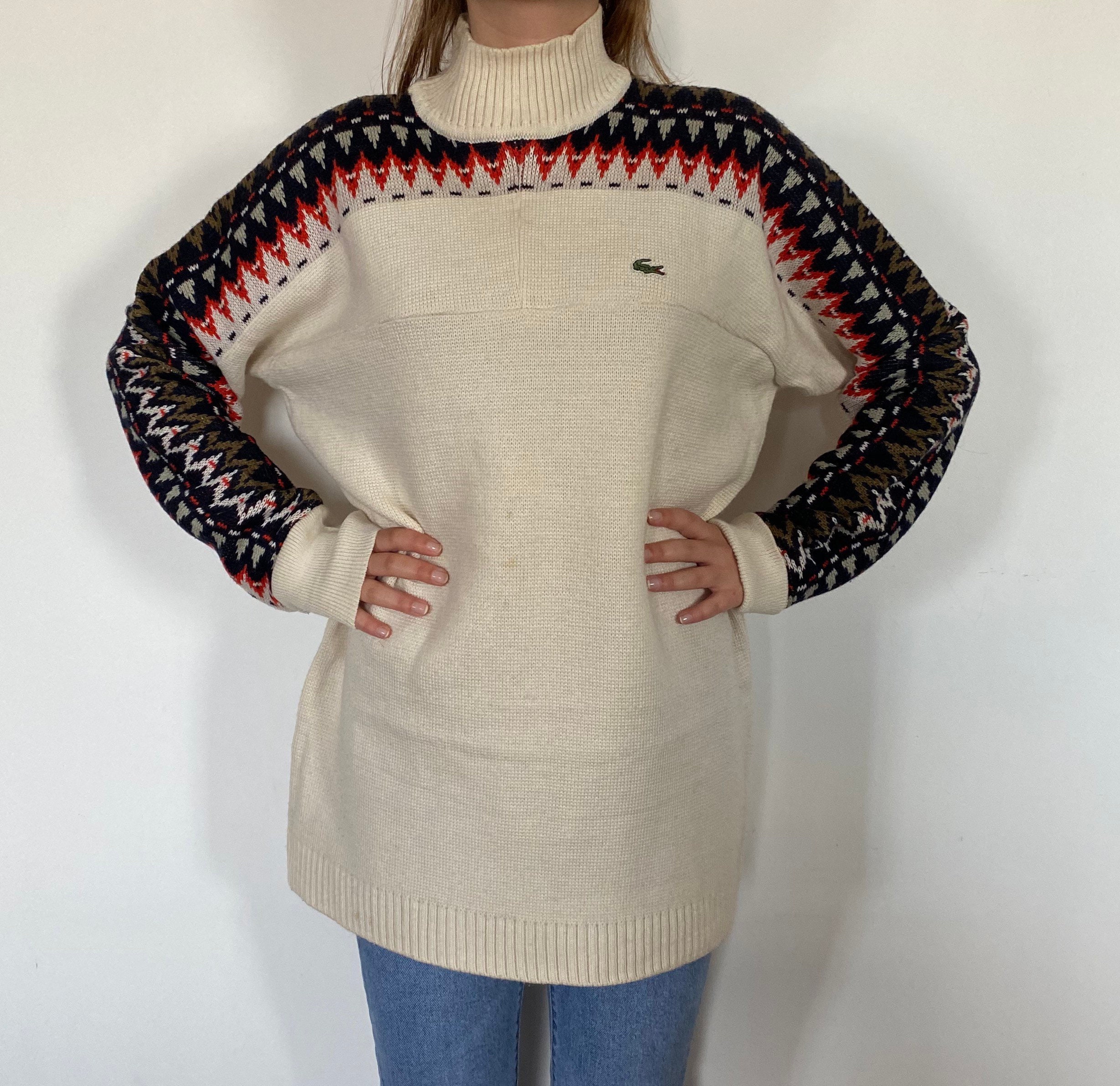 Lacoste Ski Sweater Unisex | Etsy