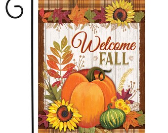 Fall Garden Flag | Etsy