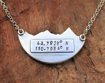 Custom Stamped Text for Any Necklace -  Add-on Personalization