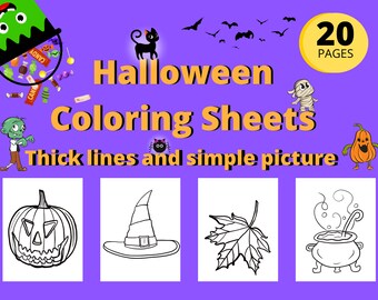 Printable Halloween Coloring Pages