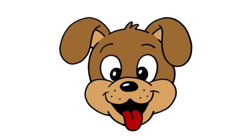 Маска собаки на голову распечатать шаблон Puppy Dog Overalls Costume Etsy