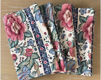 Vintage Waverly Settlers Trail Lot 4 Valances 2 Curtain Panels