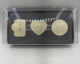NEW William Sonoma Thumbprint Cookie Stamps Set of 3
