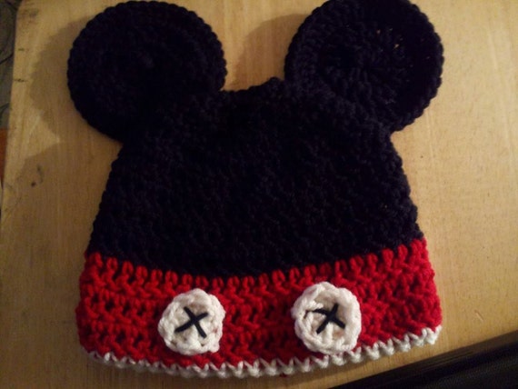 mickey ears beanie