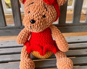 Adele the Stuffed Bear-Bear Plushie-Stuffed Animal