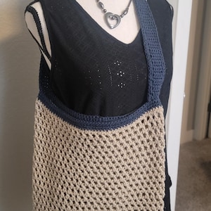 Crochet Market Shopping Bag