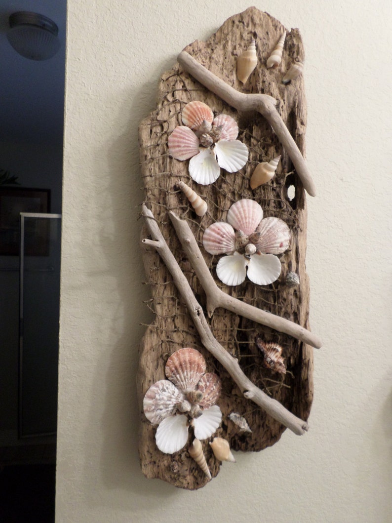 Amazing Driftwood Sculpture Ocean Themed Wall Art Etsy