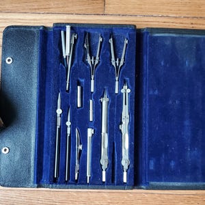 Vintage Keuffel and Esser Drafting Set - Etsy