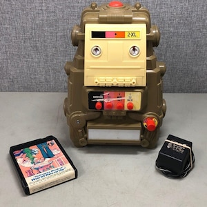 TalkingRobotWithPowerCord&Tape 2-XL MegoCorp1978 8Track EducationalToyRobot PioneerOfSmartToys VoicedDr.MichaelJ.Freeman