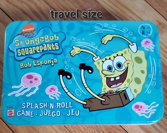 NewSpongebob Splash N Roll TravelSizeGameboard SpongebobSquarepants