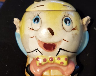 1950'sEnescoHumptyDumpty TopHat SugarBowl CookieJar?