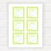 Printable Non-editable PDF 3x3in 6 Colors Included Bubbles - Etsy