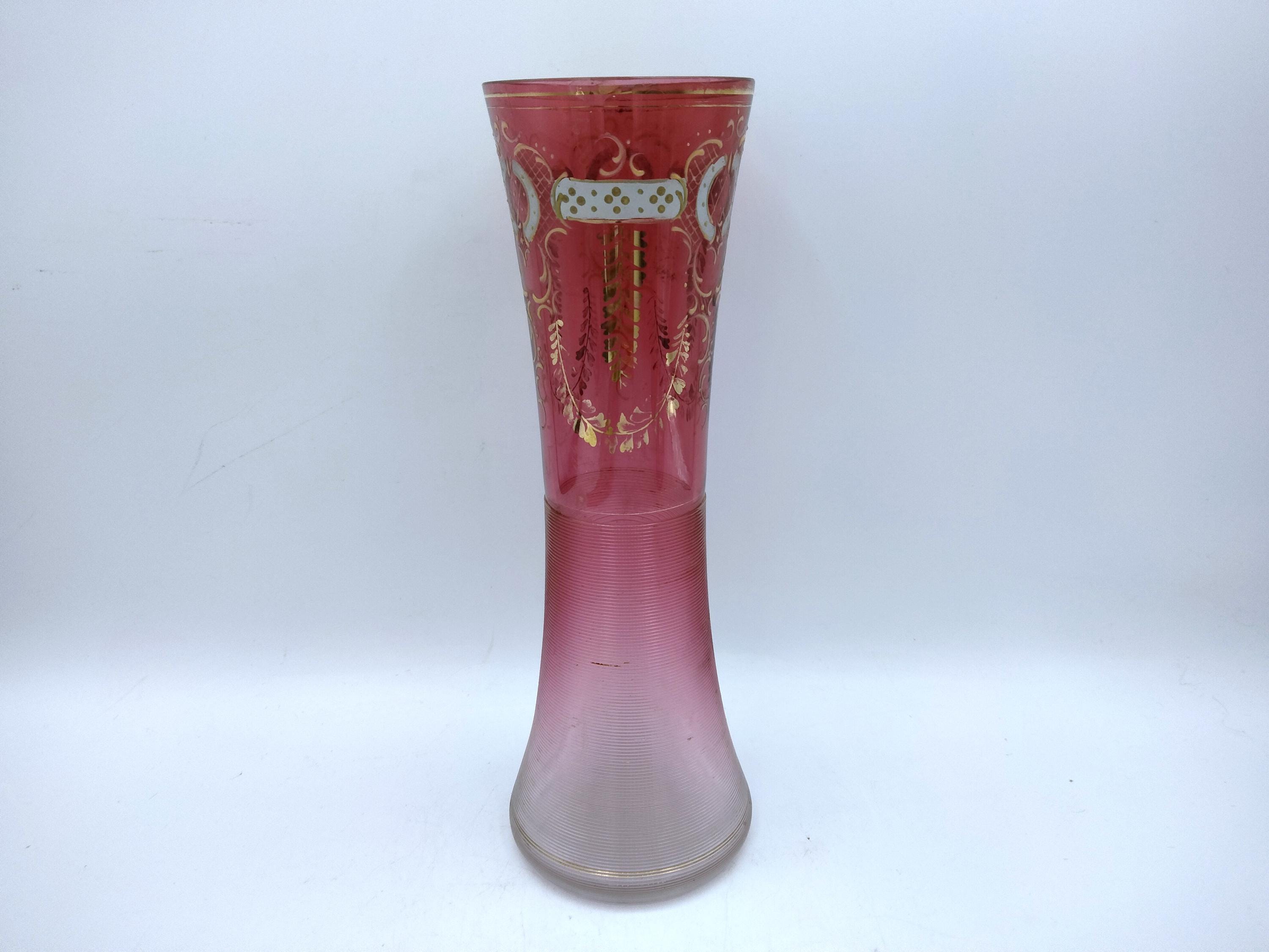 Vintage Moser Vase - Etsy