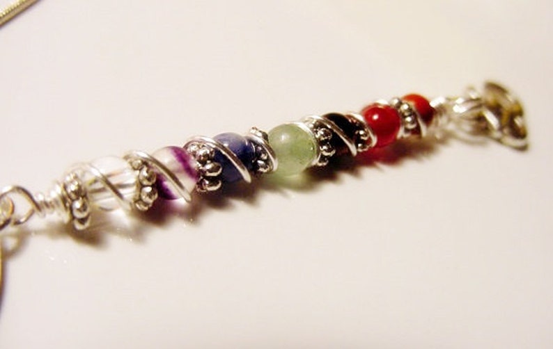 Rainbow Chakra Crystal Wire Pendant Tutorial Rainbow Chakra Crystal Wire Pendant Tutorial