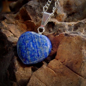 Chakra Sodalite Gemstone Pendant, Throat Chakra, Emotional Balance, Gift Idea