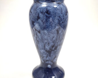 1930's Brush McCoy #745 Cobalt Blue Onyx 6" Vase