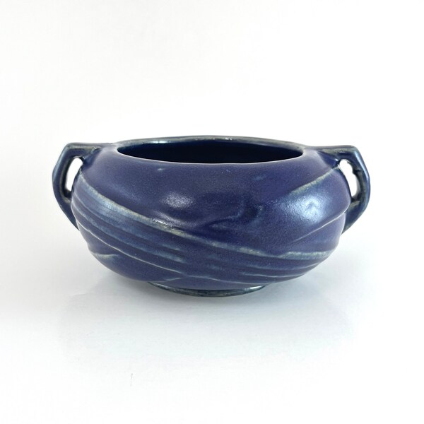 1920's Zanesville Stoneware Company "Cobalt" Bowl BA-21