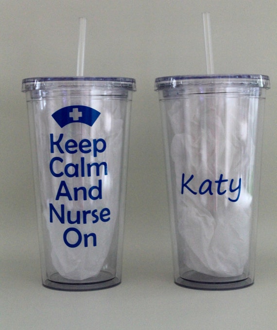 Personalized nurse Appreciation Acrylic Tumbler Etsy
