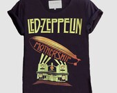 Led Zeppelin Mothership Shirt | Heavy Metal Premium Quality Band Tee | Men Women T-Shirt XL