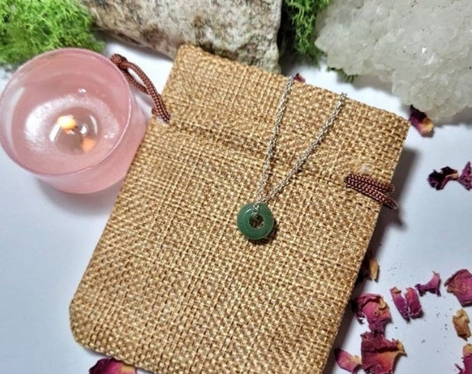 20% OFF Lucky Green Aventurine necklace - Luck and good health