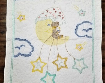 Bear in the Moon Quilt