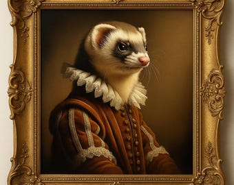 The DOOK – Renaissance Ferret Digital Art