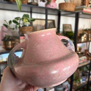 Roseville Pottery Pink Vase