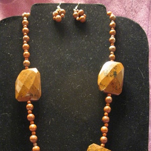 RED CREEK JASPER Jewelry Set image 1