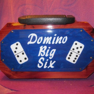 DOMINO BIG SIX Domino Box-Royal Blue