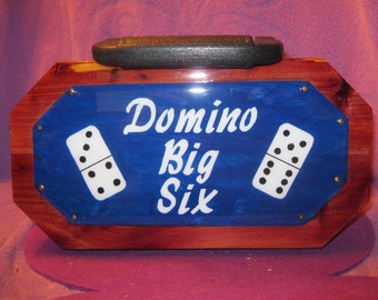 DOMINO BIG SIX Domino Box-Royal Blue