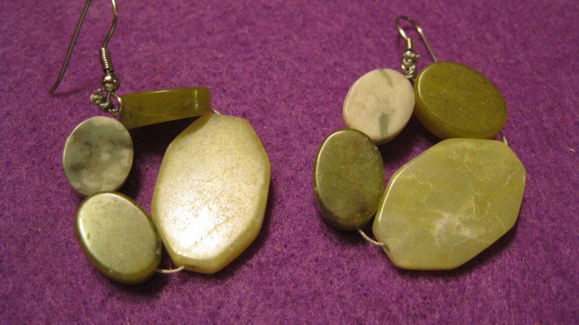 JASPER and JADE JEWELRY Set Etsy