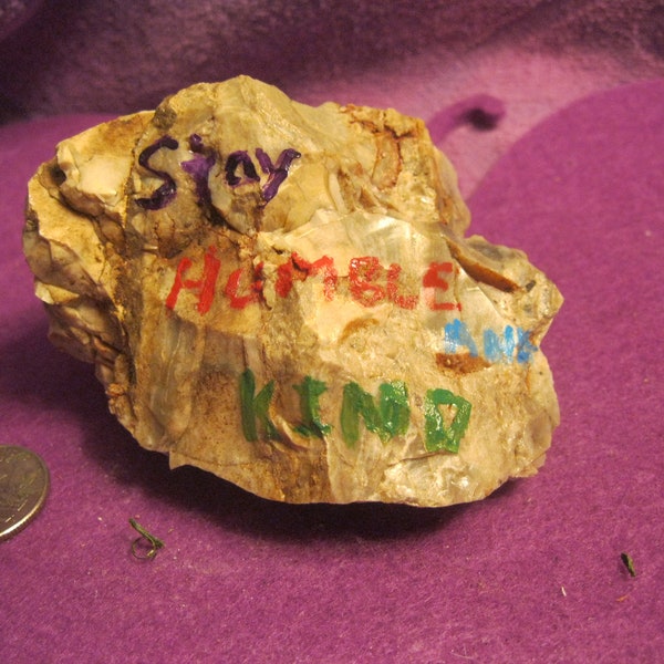STAY HUMBLE and KIND-Stone Paper Weight
